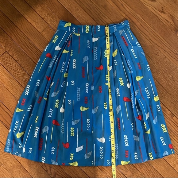 ModCloth Fever London Blue Butterfly Skirt 🦋 - Picture 13 of 16
